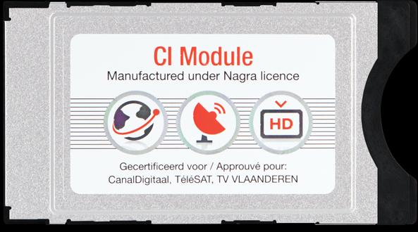 Actual product image TechniSat Nagra CI module "BeNeLux (Nagravision, CI module)