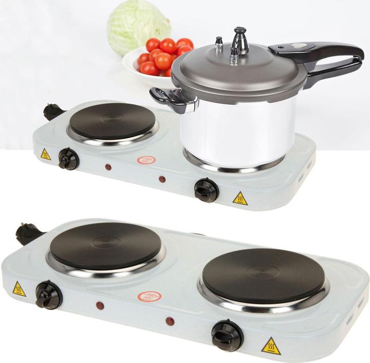 Actual product image Excellent Houseware Electric double hotplate