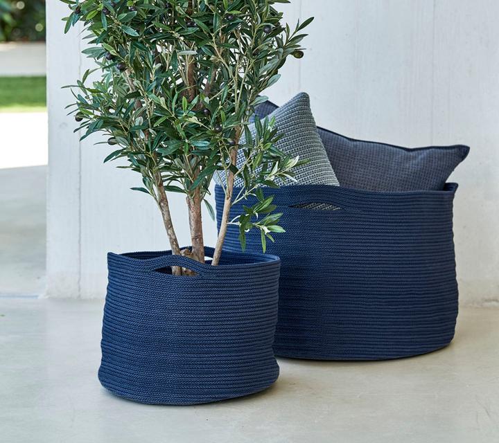 Actual product image Cane-line Soft Rope Basket Panier Large rond Ø 50cm (50 x 34 cm)