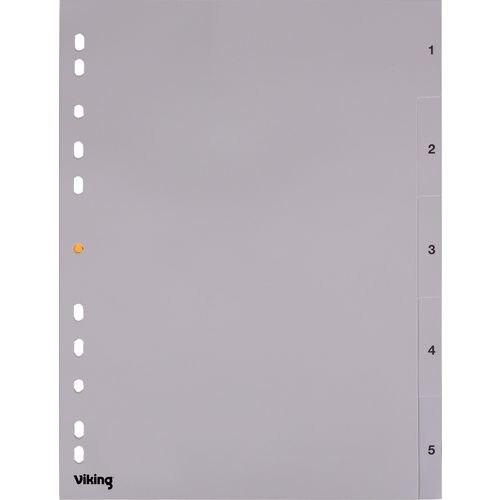 Actual product image Office Depot Register A4 Grey 11-fold