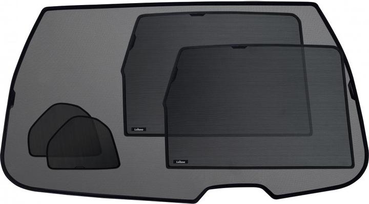 Actual product image Leitovo Sun visors for Opel Corsa from 2006 to 2019 (5-door)