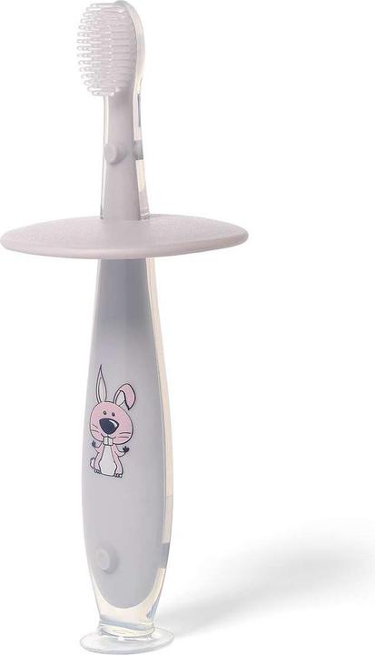 Produktbild Babyono Zahnbürste 12M+ mit Saugnapf (Weich, 1 x)