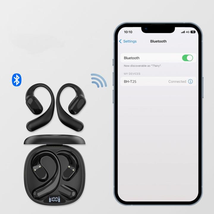 Immagine prodotto Choetech Auricolari TWS BH-T25 (nero) (8 h, Senza fili)
