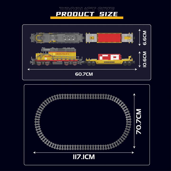 Image du produit Mould King SD40-2 Locomotive diesel