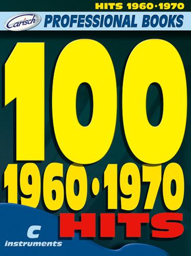 Produktbild 100 Hits 1960-1970: for c instruments text, melody line and chord symbols