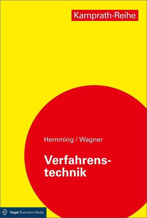 Immagine prodotto Verfahrenstechnik (Tedesco, Walter Wagner, Werner Hemming, 2017)