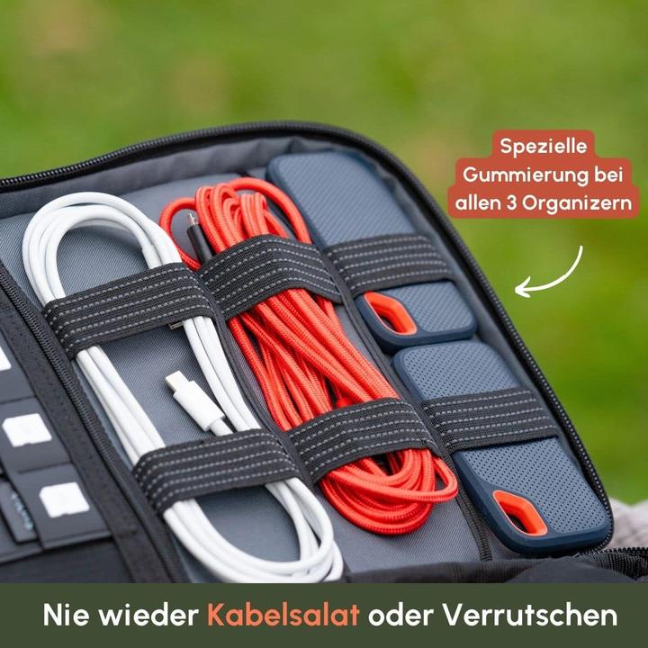 Produktbild C-Rope Elektronik Organizer Wasserfest in Schwarz retail