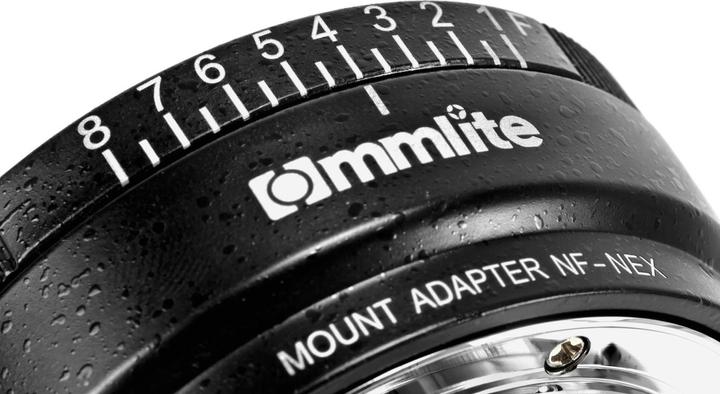 Produktbild Commlite Adapter Nikon F Linsen zu Sony E (Standard, Nikon F)