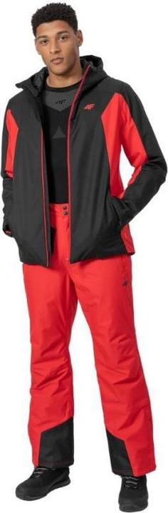 Actual product image No Name Men's ski jacket 4F red H4Z22 KUMN002 62S (62)