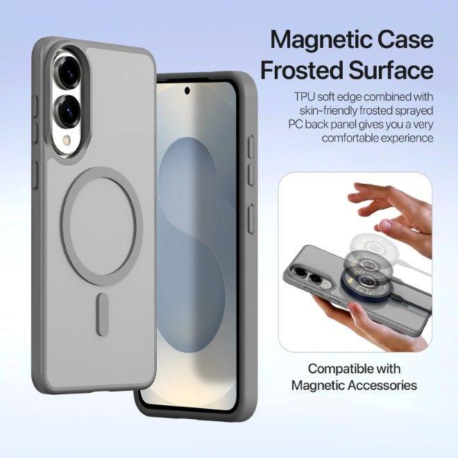 Immagine prodotto Dux Ducis Lawa Series MagSafe Kunstleder Bookcover Hülle (Samsung Galaxy S25 Edge)