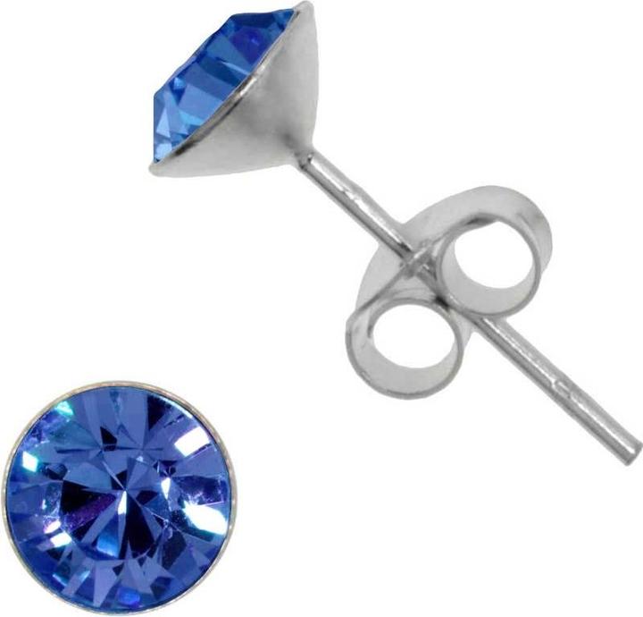 Bijouteria Ohrstecker (Silber 925, Kristall)