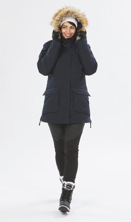 Produktbild Quechua Winterjacke Parka Damen bis -20 °C wasserdicht Winterwandern - SH900 (XS)