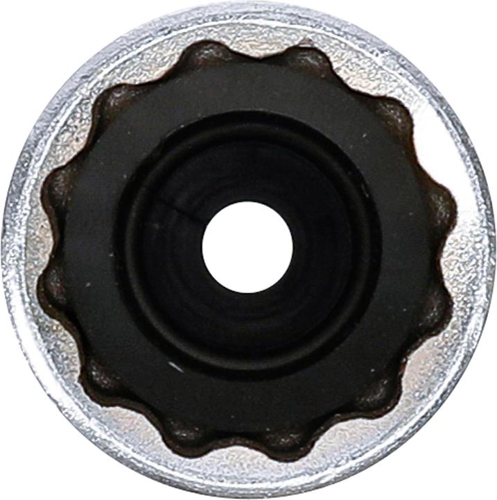 Actual product image BGS Spark Plug Socket with Rubber mount, 12-point, long 10 mm (3/8") 16 mm