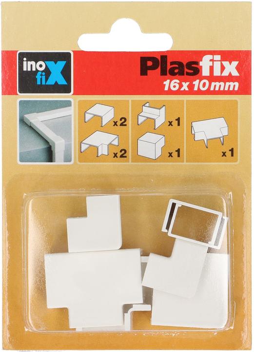 Produktbild Inofix Plasfix Verbindungen 16x10mm assortiert 7-teilig