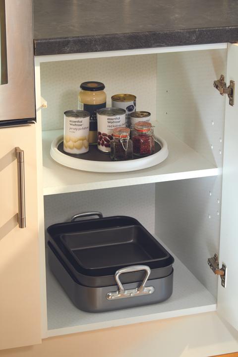 Actual product image Copco Cupboard/Worktop Turntable Organiser, 30cm Diameter, Labelled