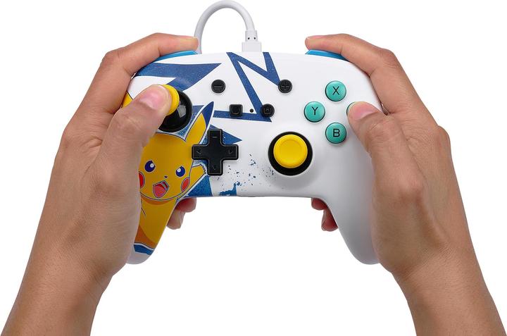 Produktbild PowerA Verbesserter kabelgebundener Controller für Nintendo Switch - Pikachu High Voltage (Switch)