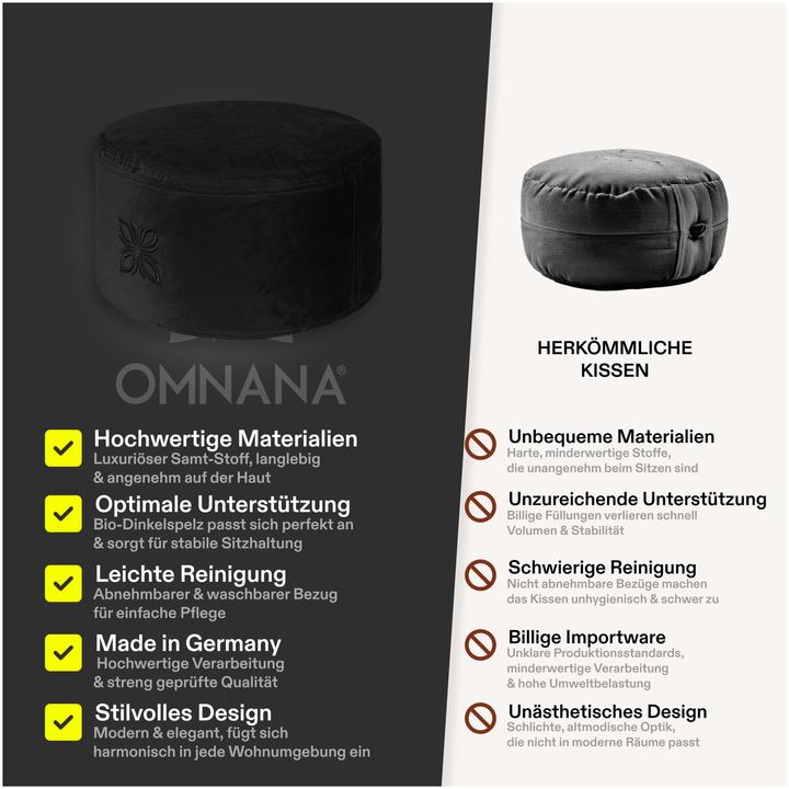 Produktbild Omnana CUSHY Meditationskissen