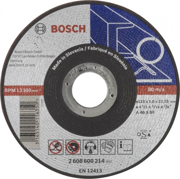 Bosch Professional Zubehör Rechte doorslijpschijf Expert voor