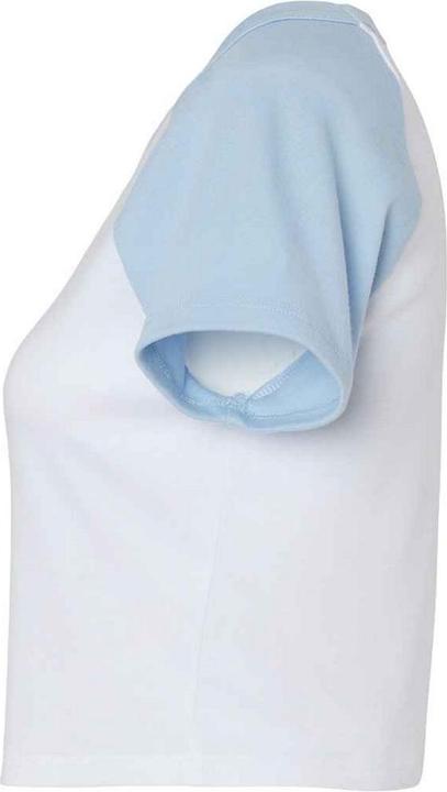 Produktbild Bella Canvas kurzes TShirt Raglanärmel (L)