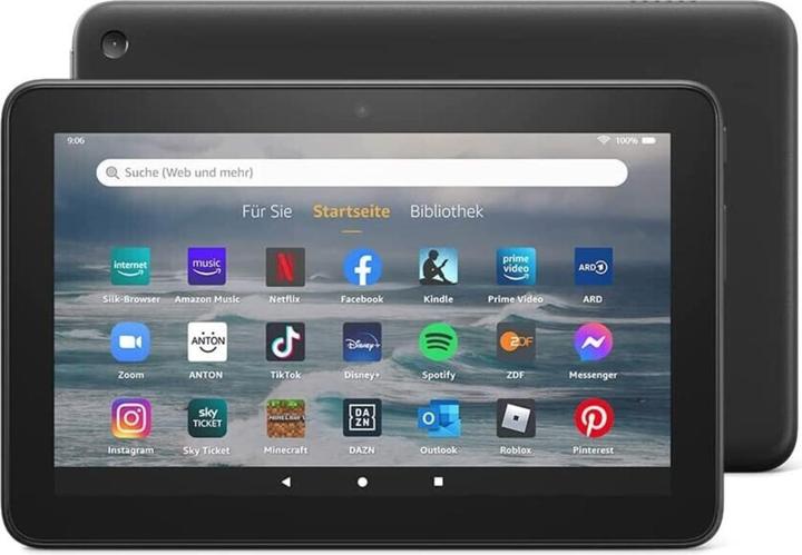Productafbeelding Amazon Fire 7 16GB (7", 16 GB, Zwart)