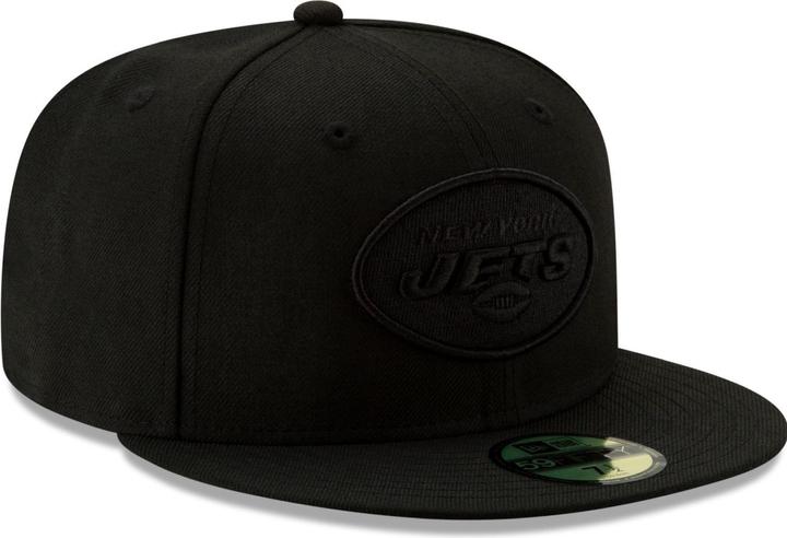 Produktbild New Era 59Fifty Fitted Cap - ALL BLACK New York Jets - 7 1/8 (7 1/8)