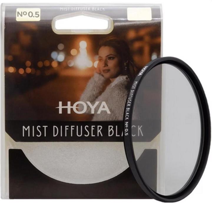 Actual product image Hoya Mist Diffuser Black No0.5 (72 mm, Effect filter, 72 mm)