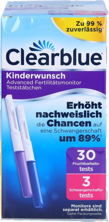 Clearblue Teststäbchen für Fertilitätsmonitor