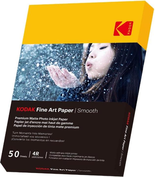 Produktbild Kodak Fine Art Paper 230g Matte Coated Smooth 4/6x50 (230 g/m², 10 x 15 cm, 50 x)