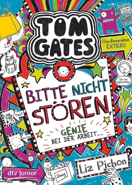Actual product image Tom Gates, Vol. 8: Do Not Disturb, Genius at Work (German, Liz Pichon)