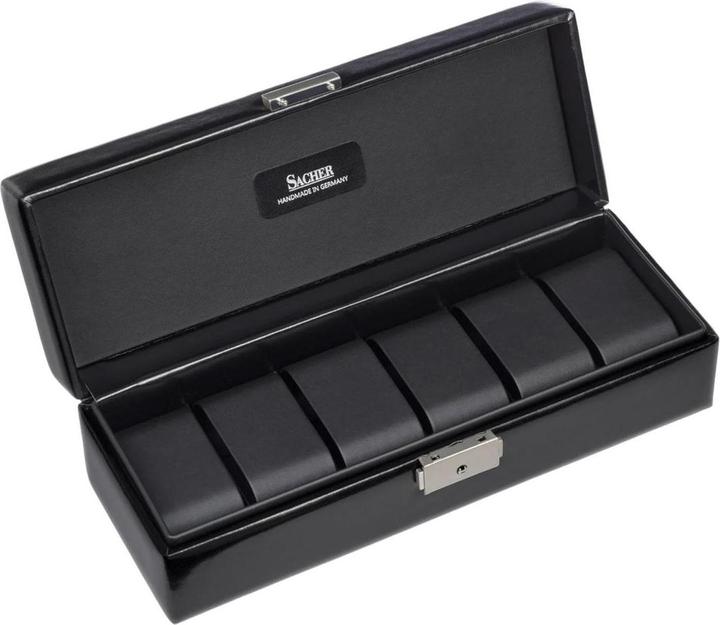 Produktbild Sacher 2017.2904N04 - Uhrenetui für 6 Uhren black exclusive schwarz