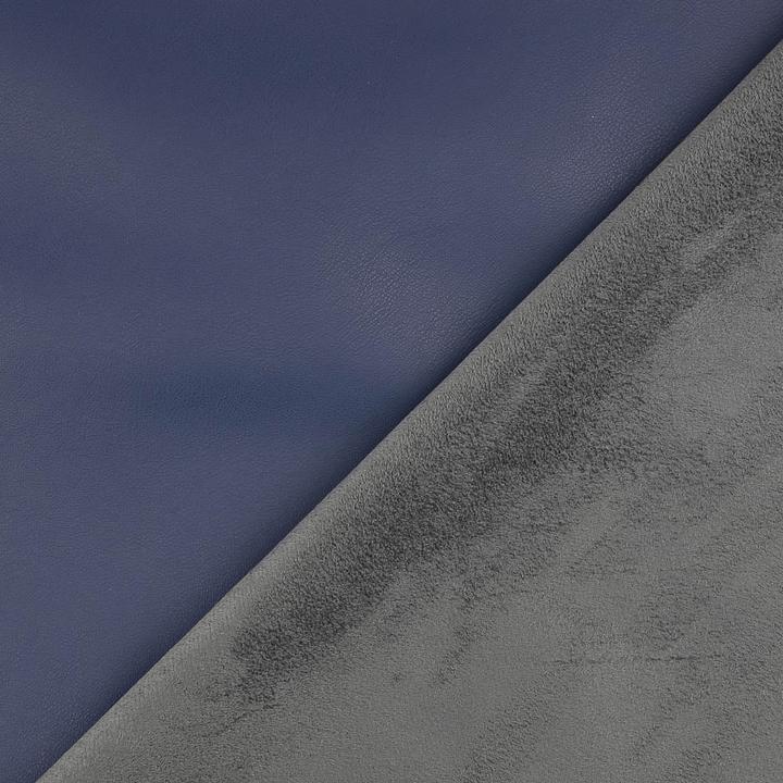 Image du produit Stoffrestposten Cuir pour vêtements - bleu jean - quantité minimale de vente : 1 mètre