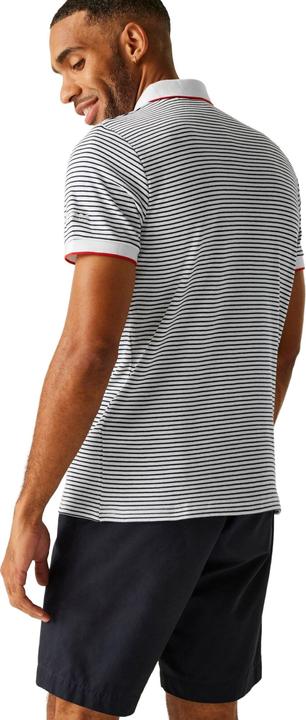 Actual product image Regatta Mens Tiver Striped Polo Shirt (XL)