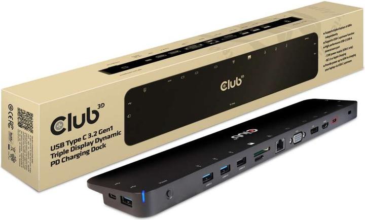 Image du produit Club 3D CSV-1564W100 (USB-C, 1 Ports)