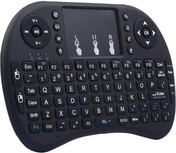 Produktbild JTI Kabellose Mini-Tastatur - QWERTY (Schwarz) (Eng. Int., Kabellos)