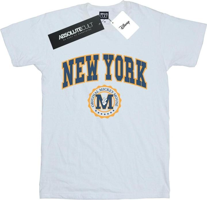 Immagine prodotto Disney Mickey Mouse New York Seal Maglietta Ampia Donna (4XL)