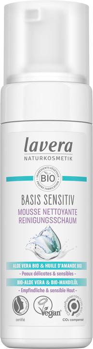 Image du produit Lavera mousse nettoyante basis sensitive mousse (Mousse, 150 ml)
