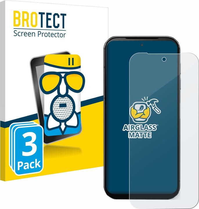 Image du produit BROTECT AirGlass Verre Mat (3 pièce(s), Fairphone 5)