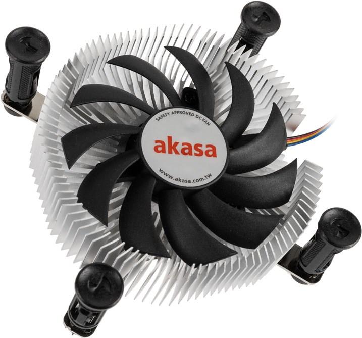 Produktbild Akasa AK-CC6601EP01 Low Profile CPU-Kühler - Sockel LGA 1700 (26.92 mm)