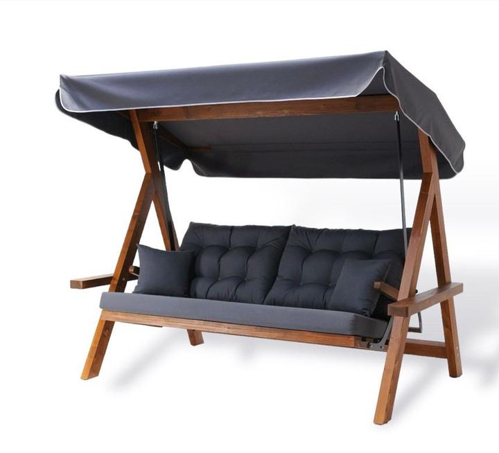 Homitis Lyon Garden Triple Swing Chair