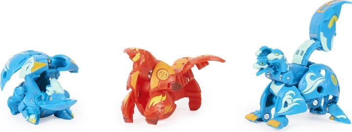 Produktbild Bakugan 'Evolutions' Starter Pack mit 3 (Ultra Aquos Howlkor, Basic Pyrus Pegatrix, Basic Aquos Colo