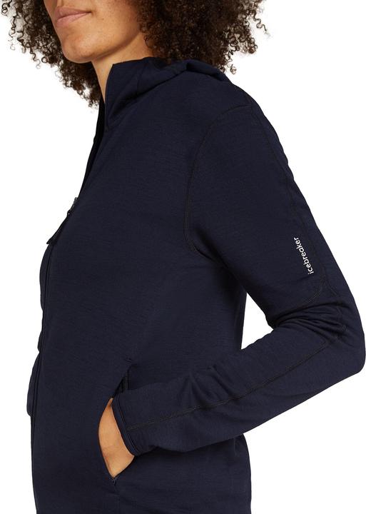 Actual product image Icebreaker Women's 360 Realfleece Elem L/S Zip Hoodie (M)