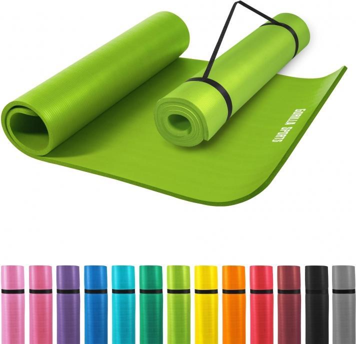 Actual product image Gorilla Sports yoga mat (15 mm)