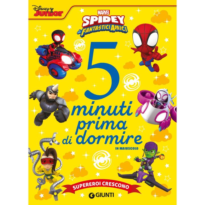 Immagine prodotto Libretto Spidey Supereroi Crescono Storie 5 Minu - Walt Disney Marvel (Storie Da 5 Minuti)