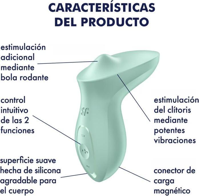 Produktbild Satisfyer Exciterrr | 12,5 cm | Auflegevibrator | Stimulation der Klitoris | Stimulierende beweglich