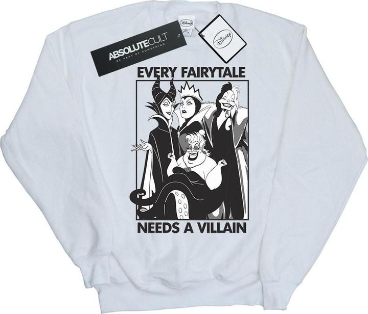 Produktbild Disney Every Fairy Tale Needs A Villain Sweatshirt Jungen (152, 158)