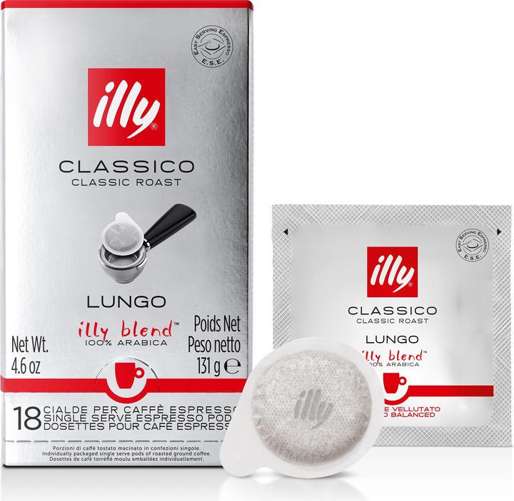 Illy ESE-Pads Classico Lungo 18 pieces (18 x Port.)