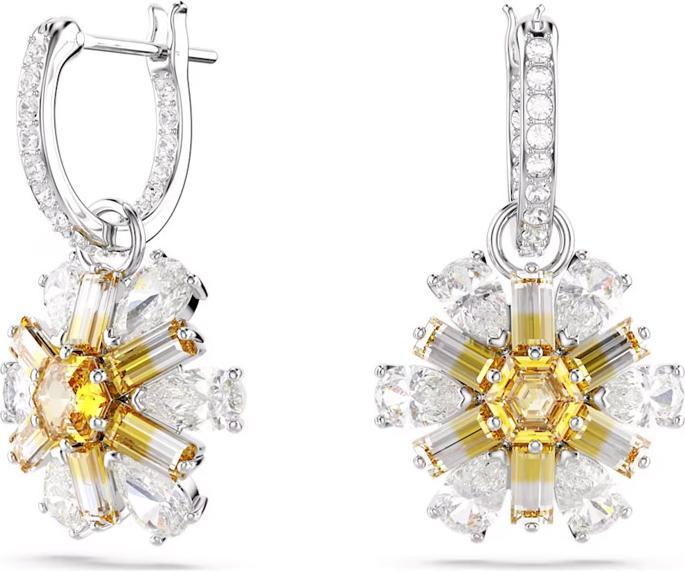Immagine prodotto Swarovski Orecchini a goccia Idyllia Fiore Giallo (Metallo Swarovski)