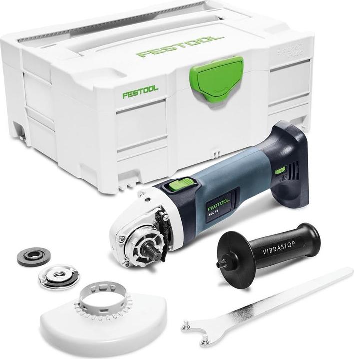 Image du produit Festool AGC 18-125 Li EB-Basic haakse accu slijper (body) 18V Li-ion, 125mm (125 mm)