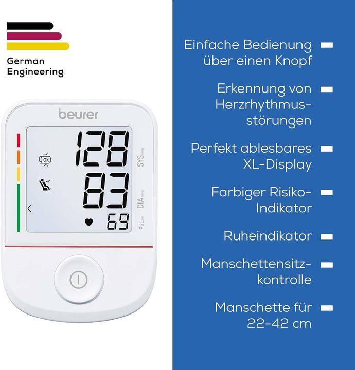 Produktbild Beurer BM 38 (Blutdruckmessgerät Oberarm)