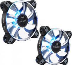 In Win Polaris RGB Aluminium Twin Pack (120 mm, 2 x)